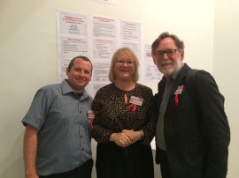 With my husband Michael Speroff, who also presented at the conference, and Jeremy Harmer